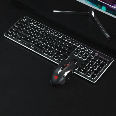 USB Glow Gaming Keyboard – Perfect for Office & Home