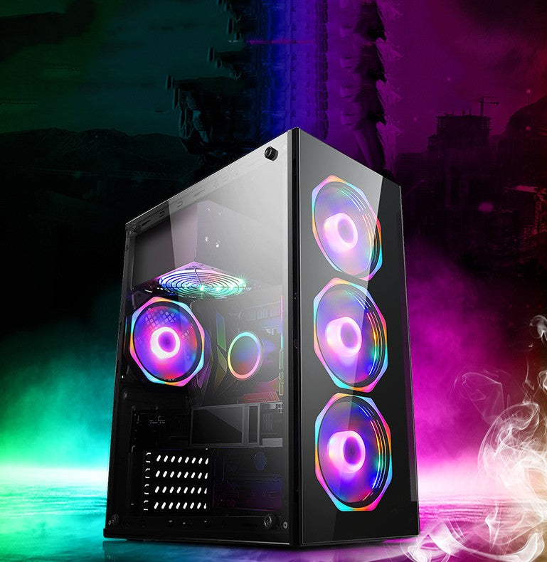 Full-View Tempered Glass Tower
