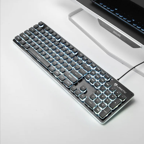 USB Glow Gaming Keyboard – Perfect for Office & Home