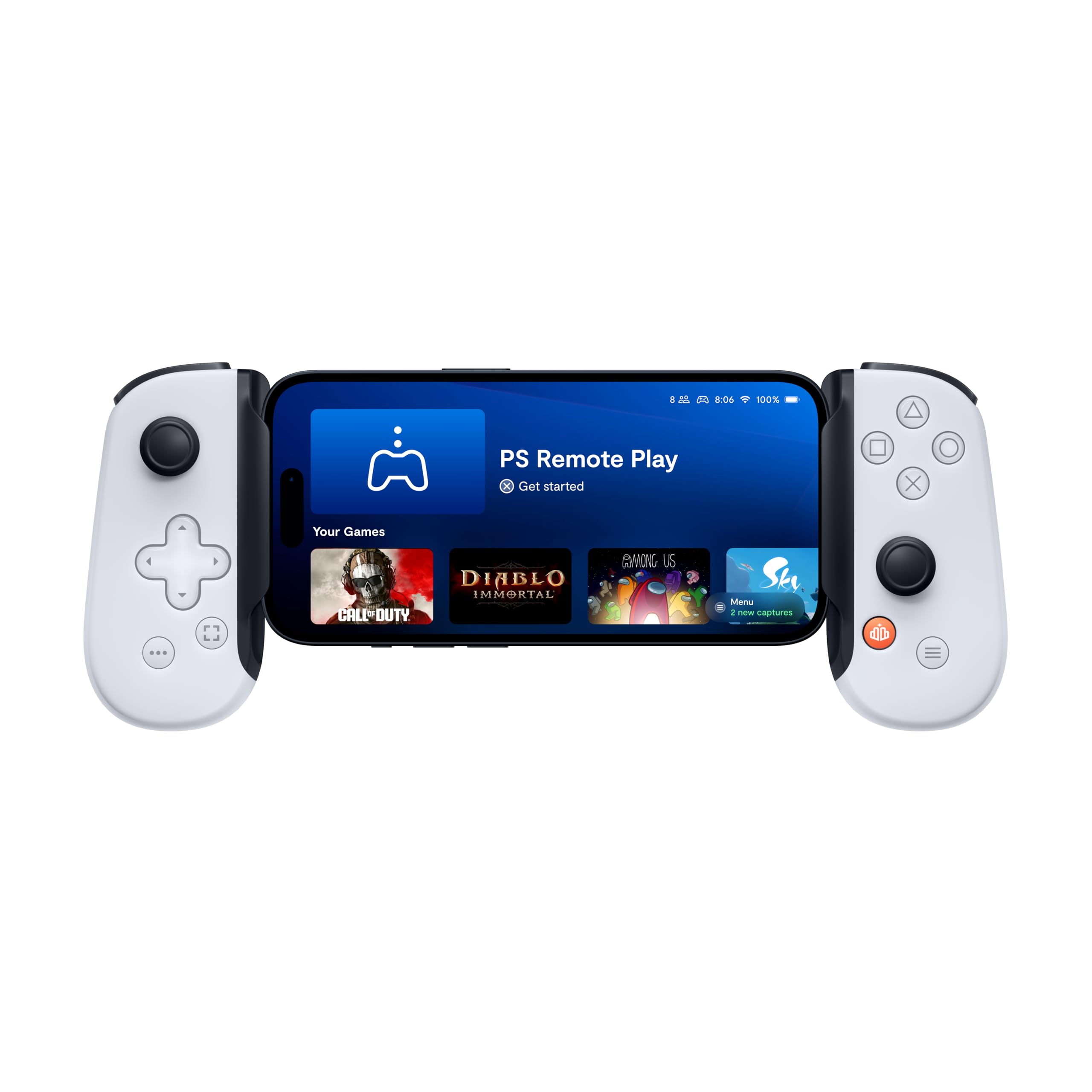 BACKBONE One iPhone Gaming Control - PS Edition - 2nd Gen