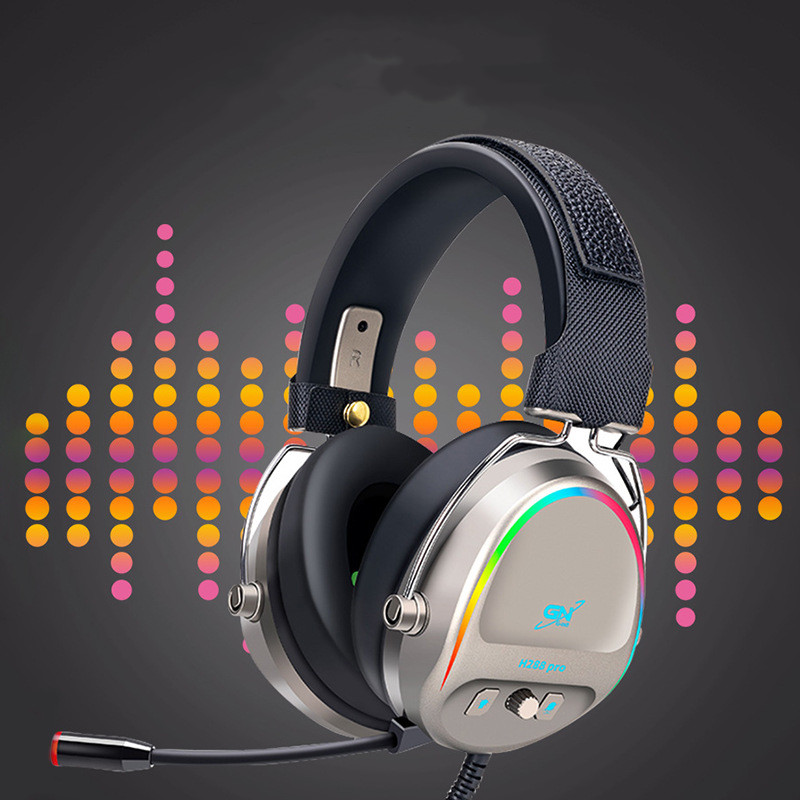 RGB Wired Gaming Headset with Mic
