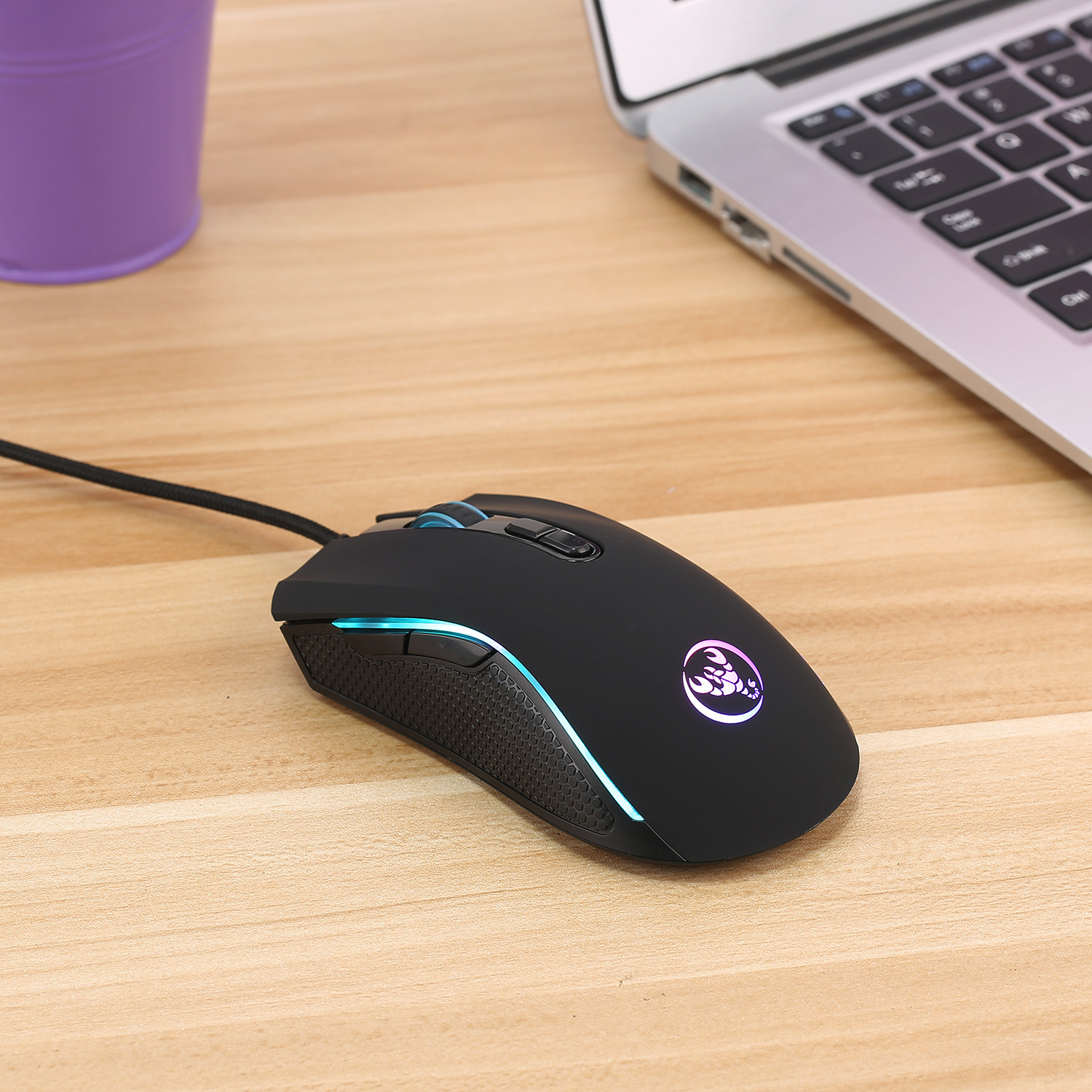 RGB Backlit Wired Gaming Keyboard